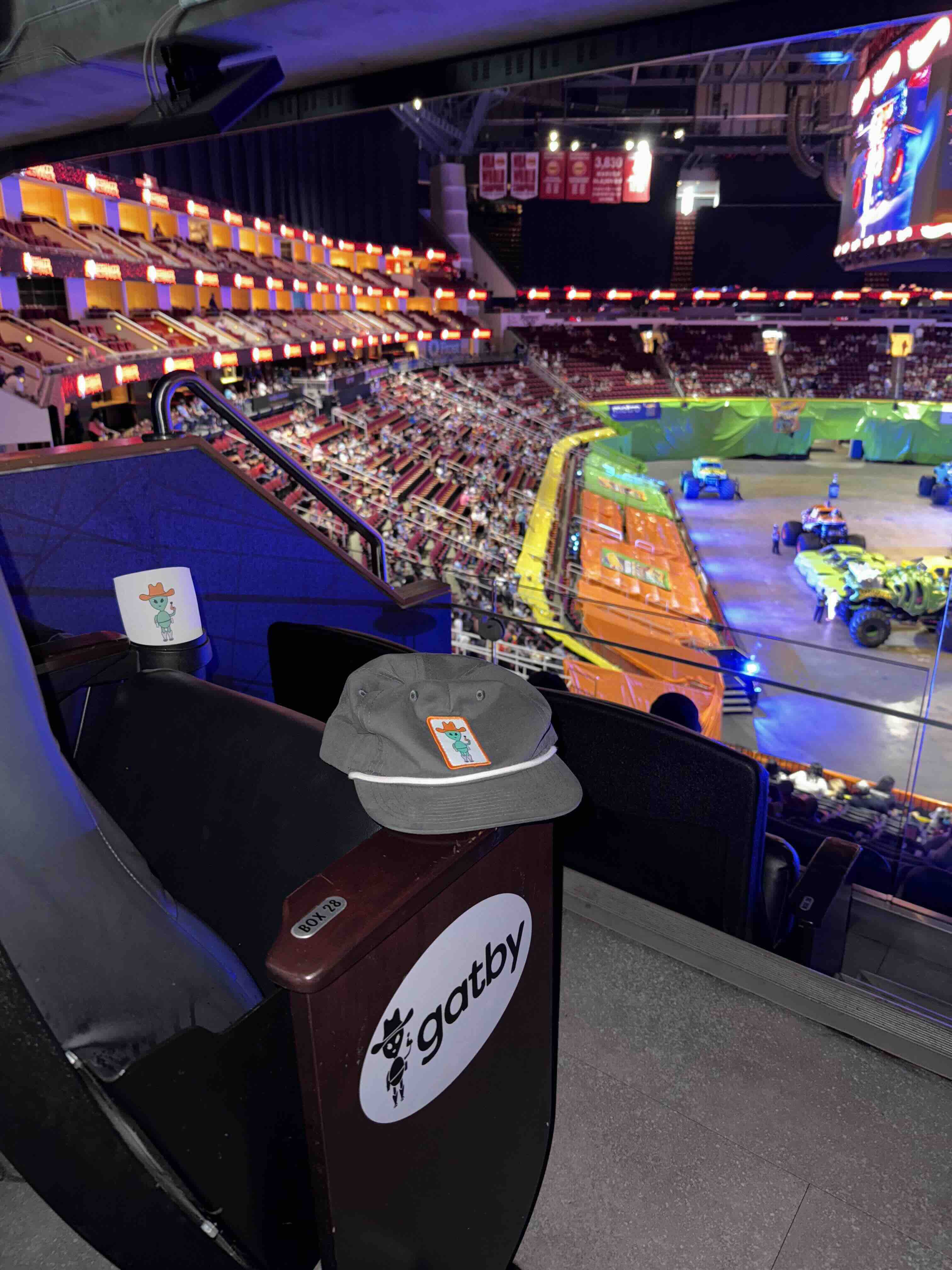 Team celebrating a product launch